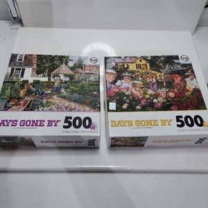 2 - Susan Brabeau "Days Gone By" 500 Pieces Puzzles